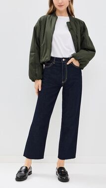 ✨Icon Denim Women's Jill Straight Leg Rinse Sz 31 Jeans✨
